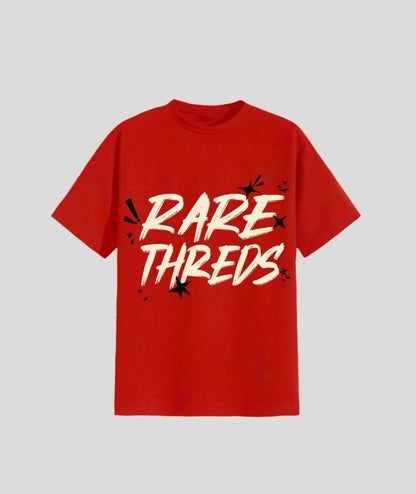 RARE THREDS RED STARGAZE TEE