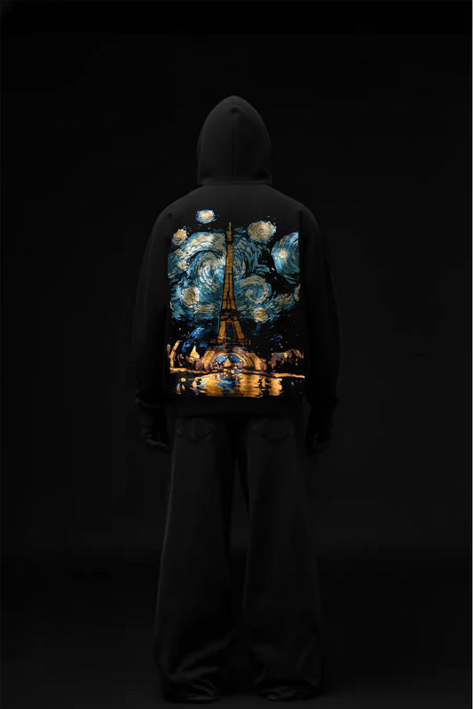 City of Nights Black Hoodie