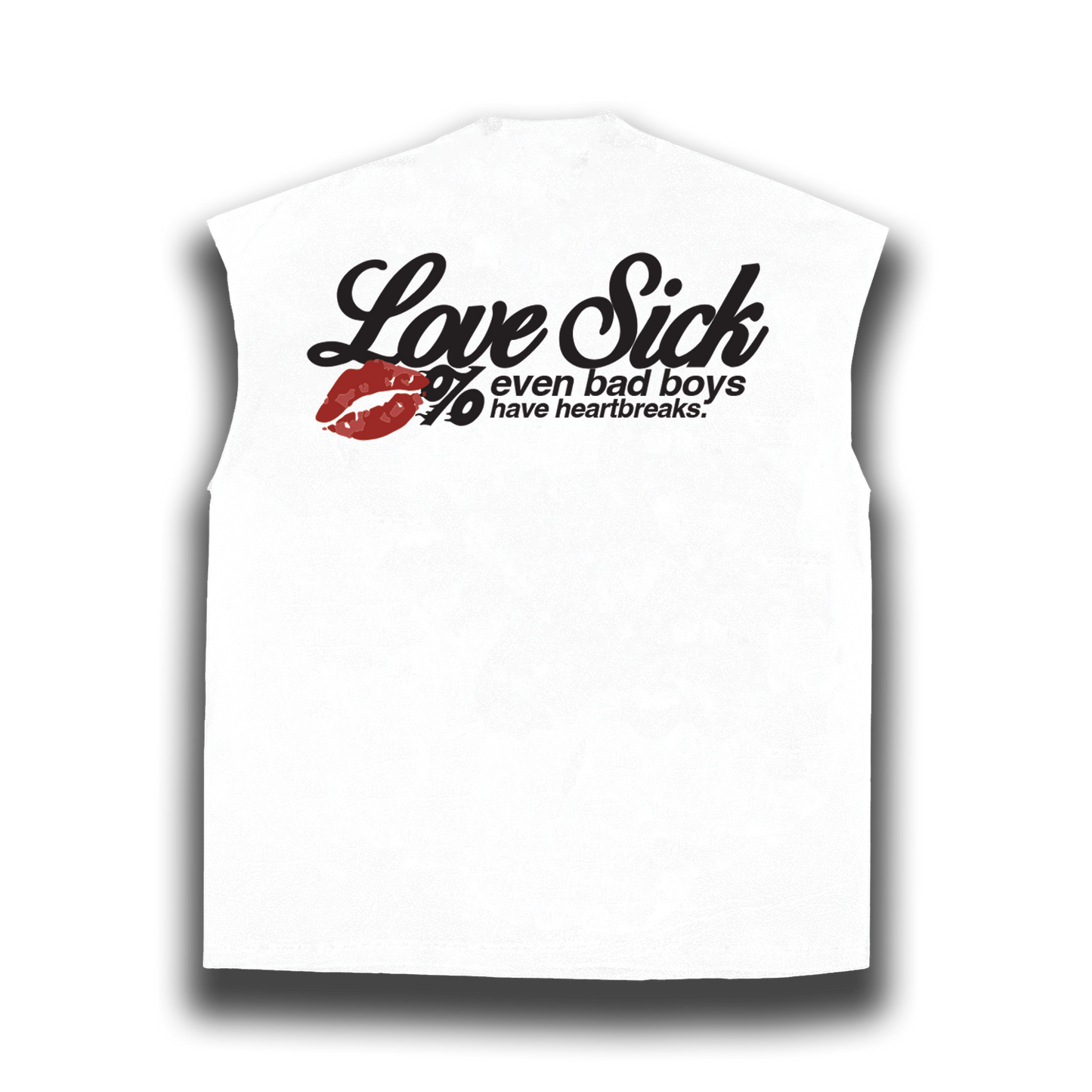 Love Sick White Vest