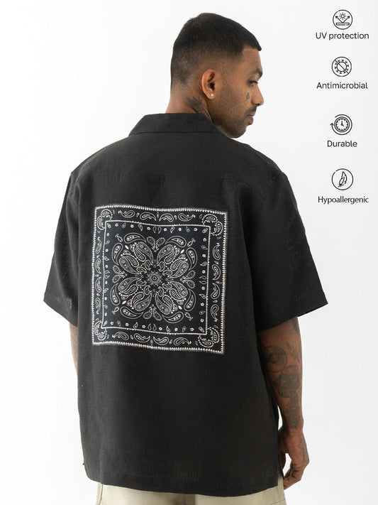 Bandana Patchwork Black