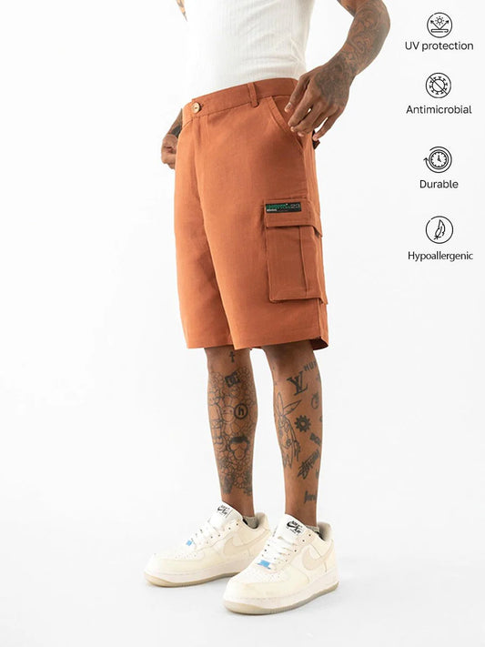 Cargo Short Brick Red