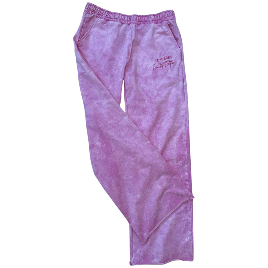 WASHED BUBBLEGUM JOGGERS