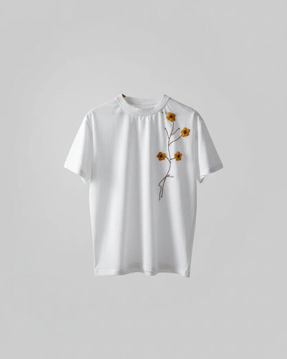 Floral Reverie T-Shirt White