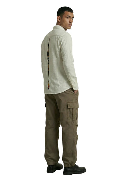 Reveal Slit Shirt for Men
