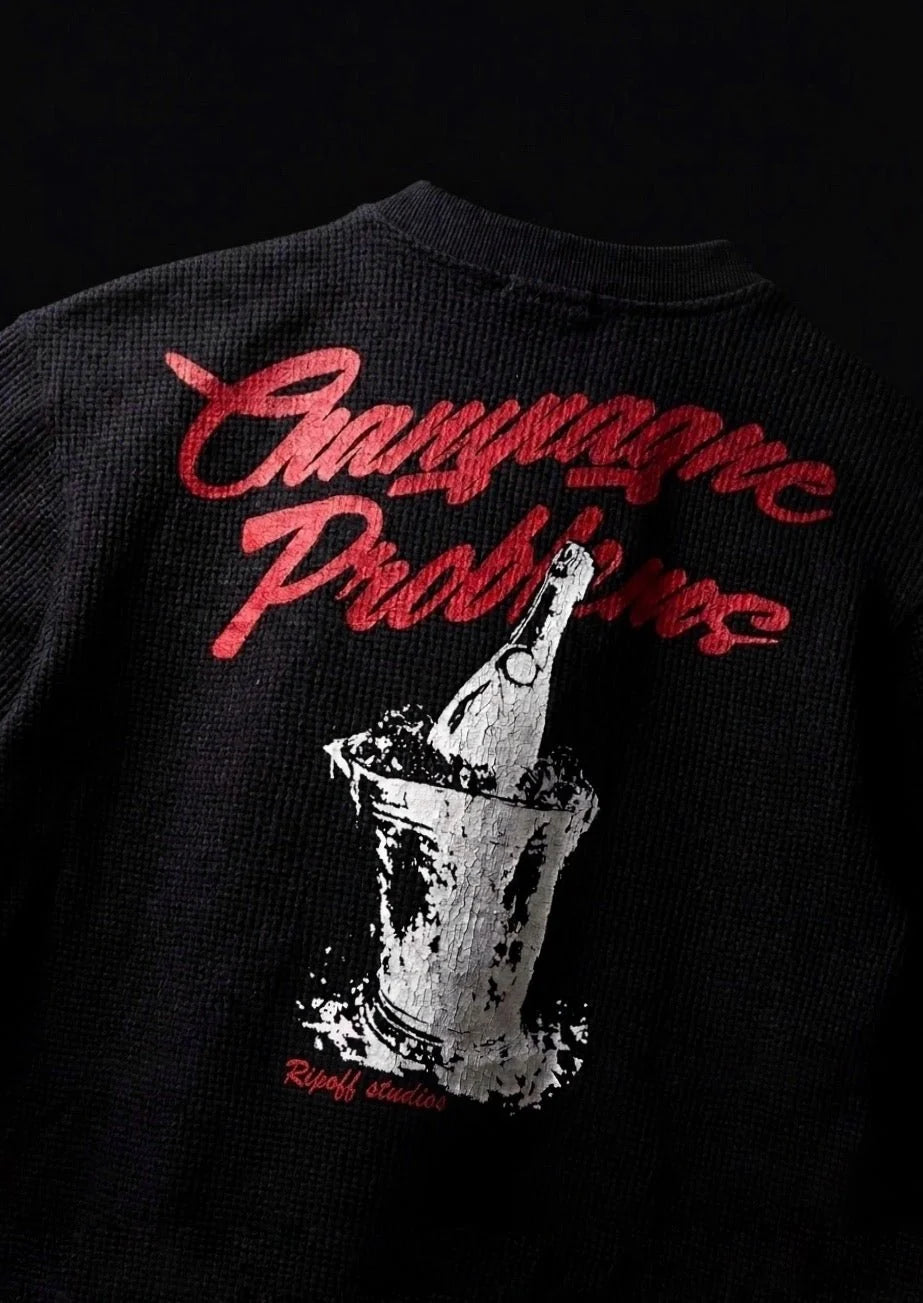 AFTER HOURS KNIT WAFFLE TEE