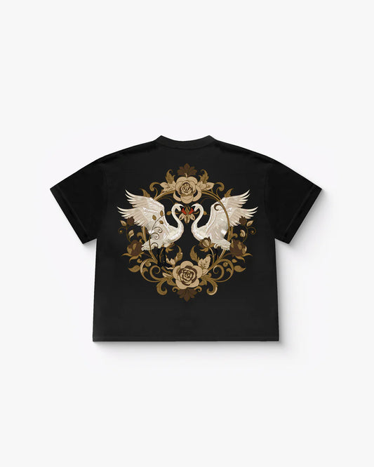 SWAN BLACK TEE