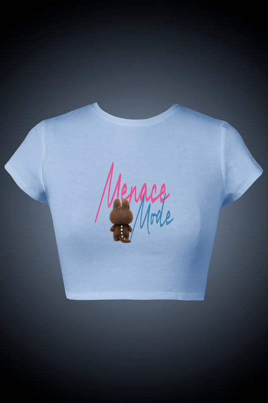 MENACE GRAPHIC CROP TOP