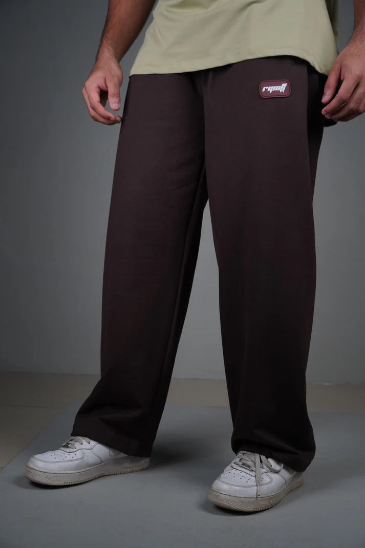 Brown Basic Sweatpants