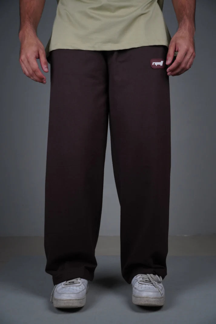 Brown Basic Sweatpants