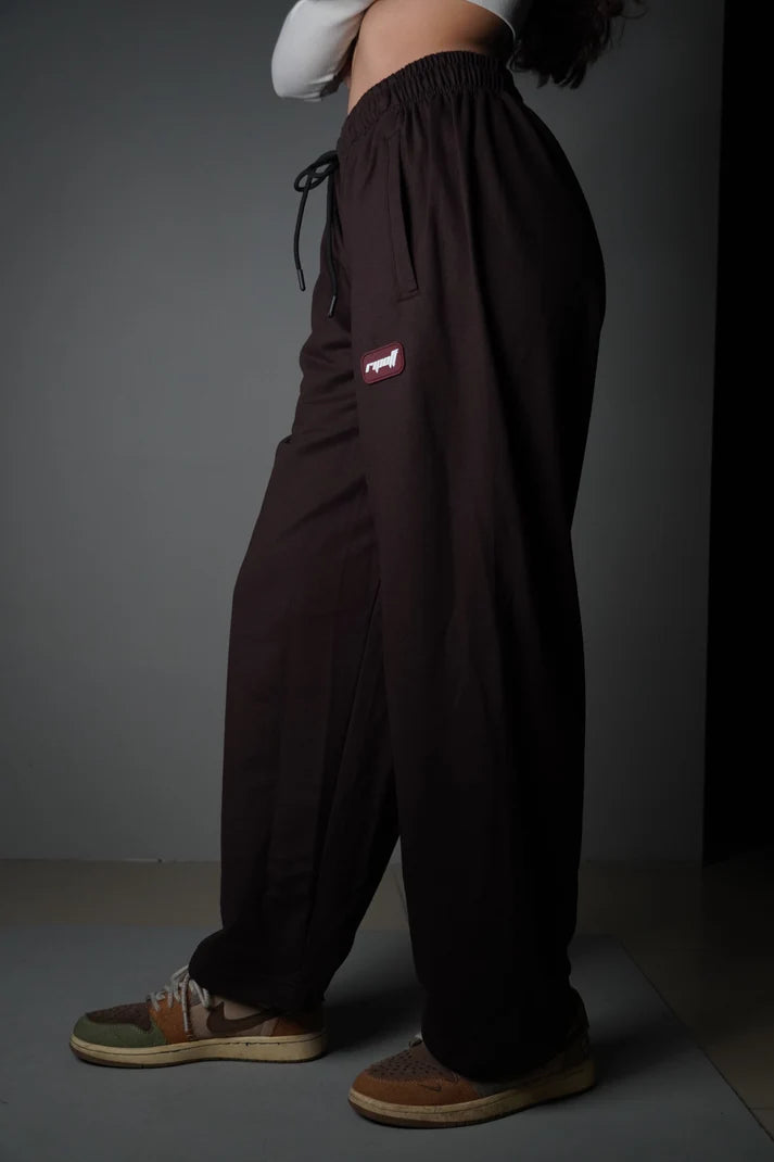 Brown Basic Sweatpants