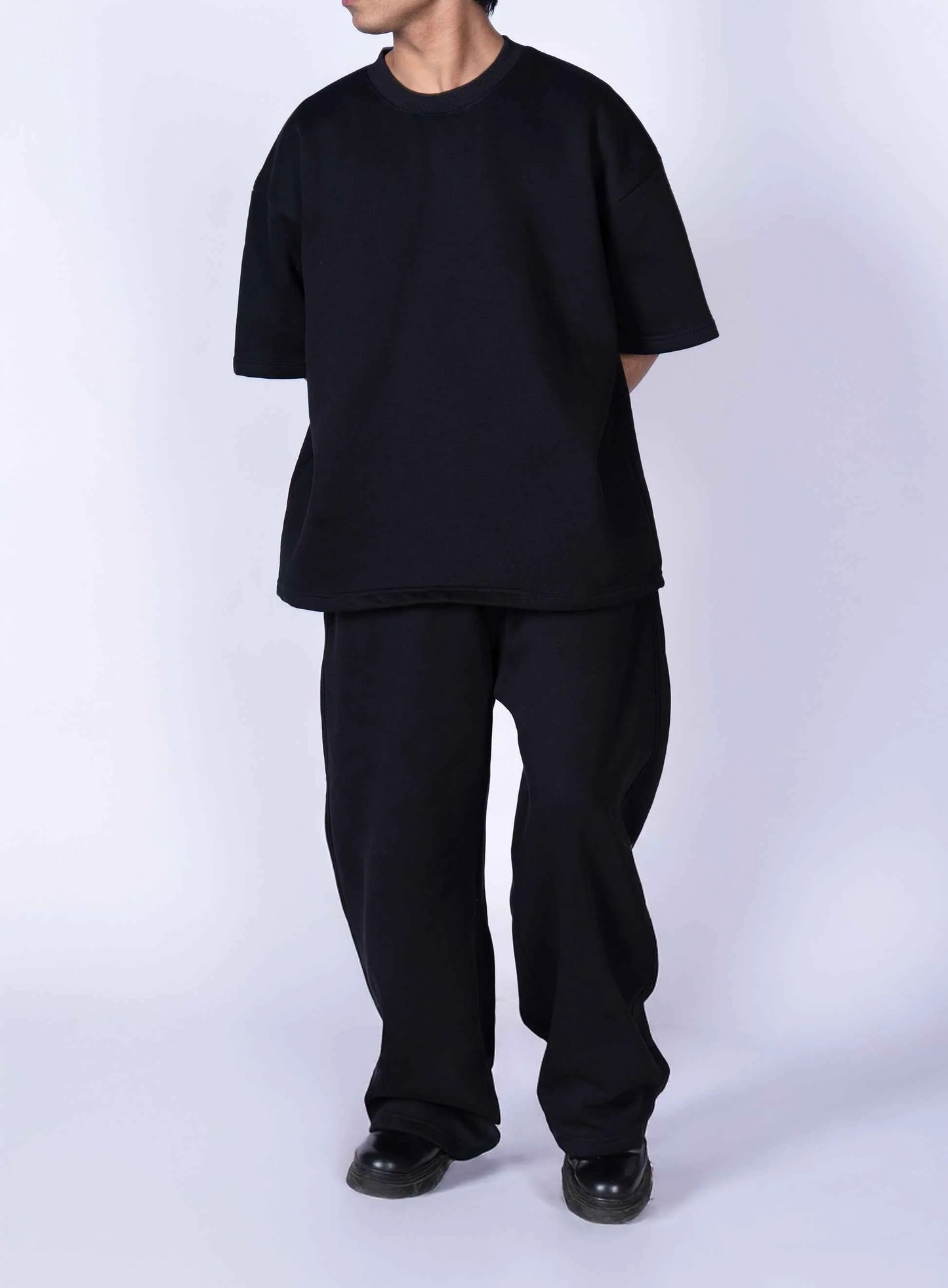 HYMNS ESSENTIAL TROUSERS BLACK
