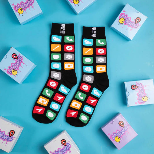App Store Crew Length Socks