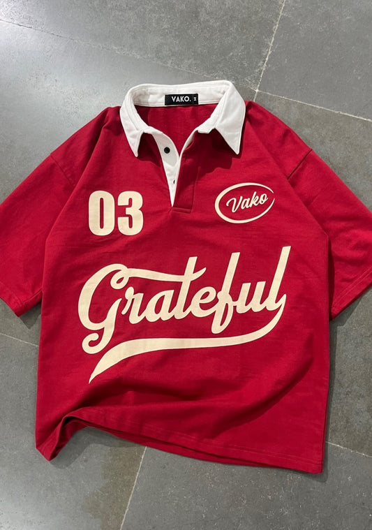 Grateful Polo - Red