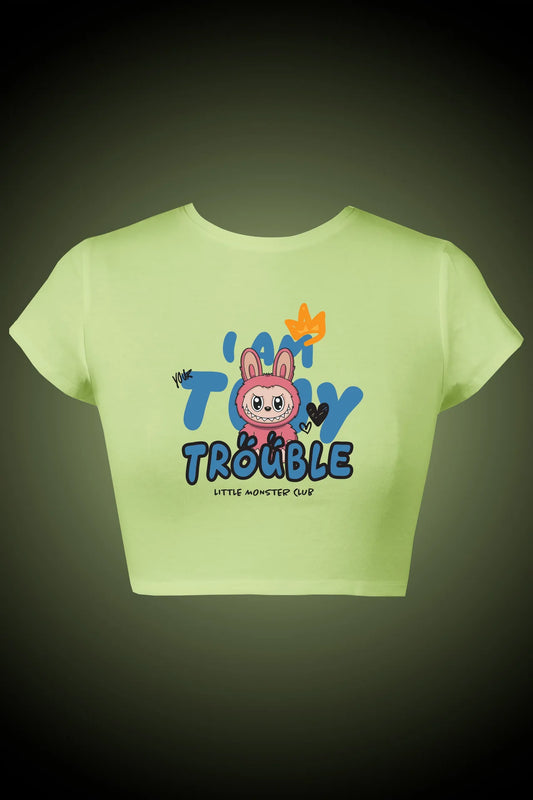 TINY TROUBLE CROP TOP