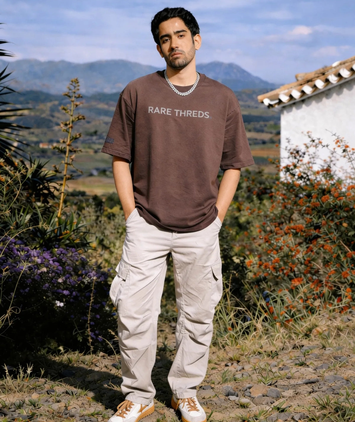 RARE THREDS SOLID DROP - COFFEE BROWN