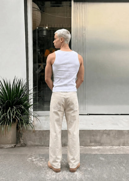 IVORY KATANA DENIM