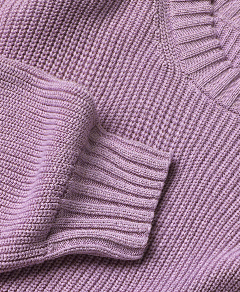 Opera Lilac Knit Sweater