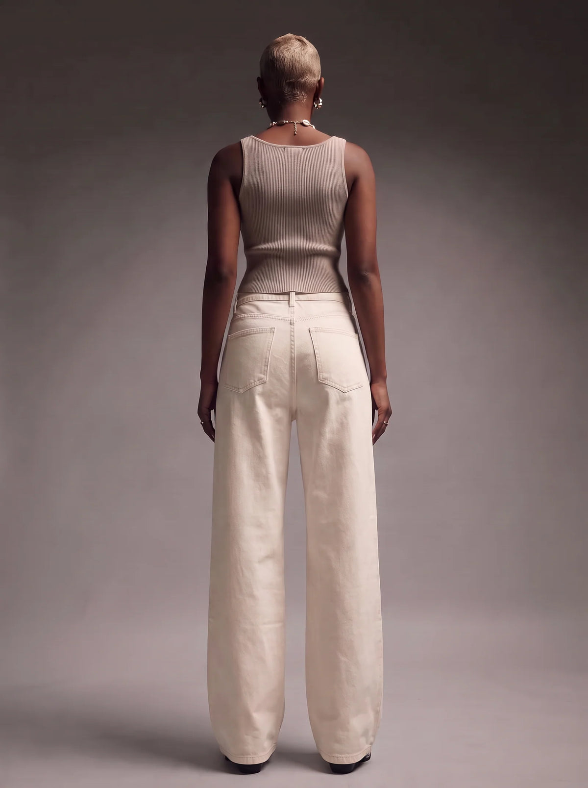 IVORY KATANA DENIM