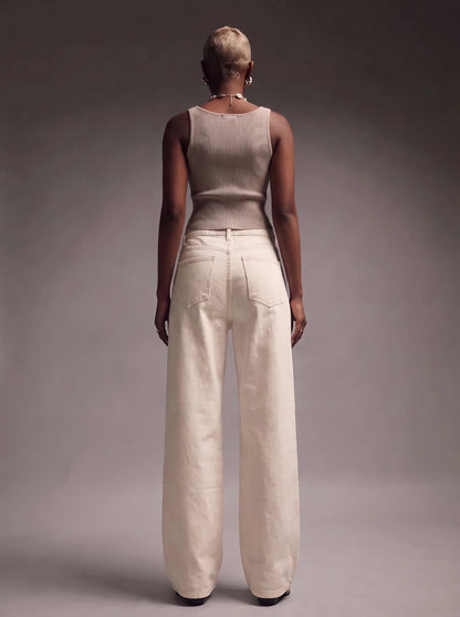 IVORY KATANA DENIM