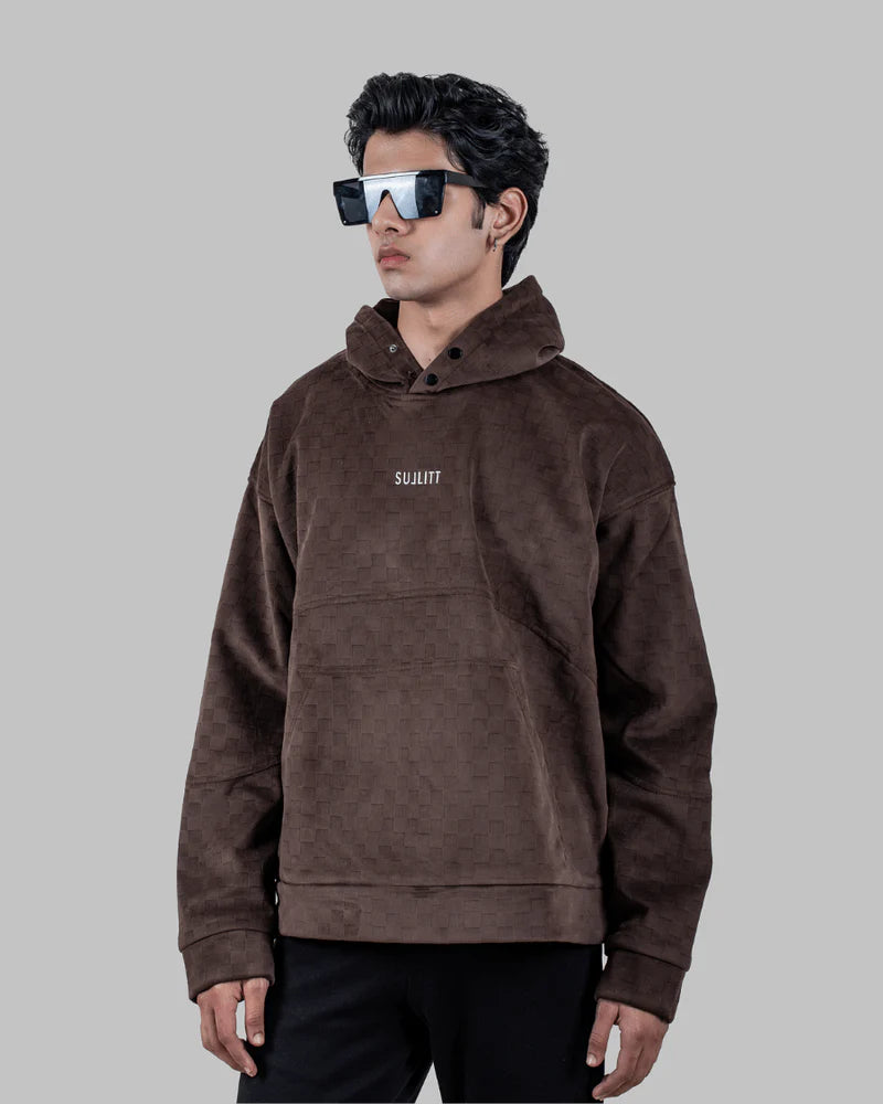 mocha comfort hoodie