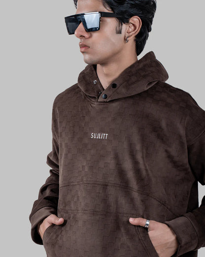 mocha comfort hoodie