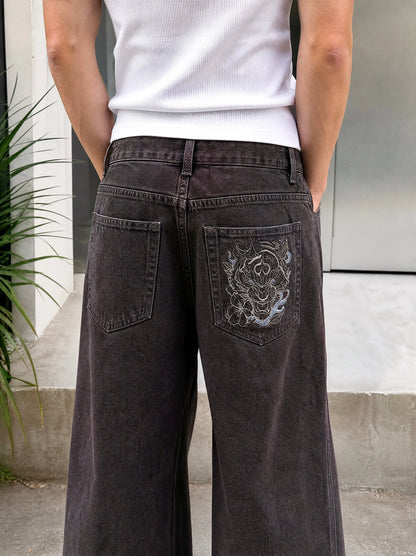 MOCHA TIGER DENIM