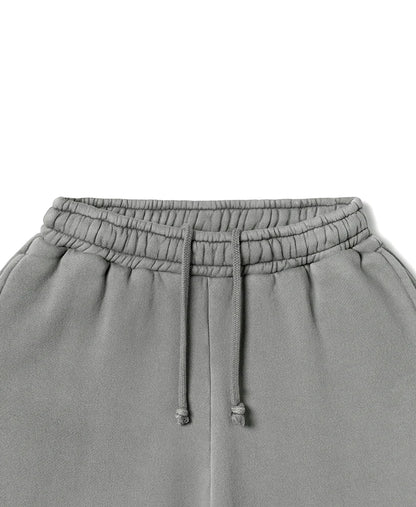 Mud Grey Open Bottom Sweatpants