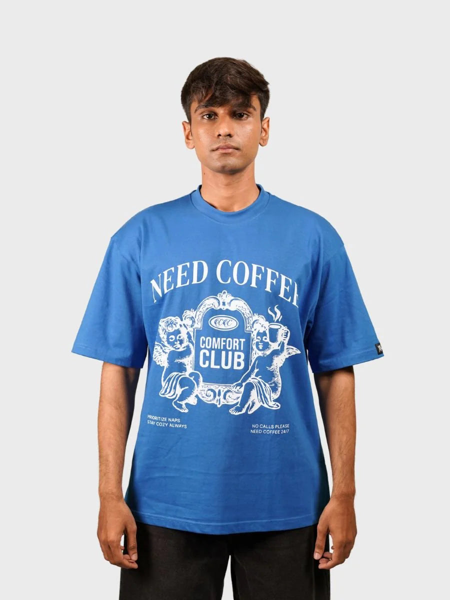 Need Coffee Oversized T-shirt