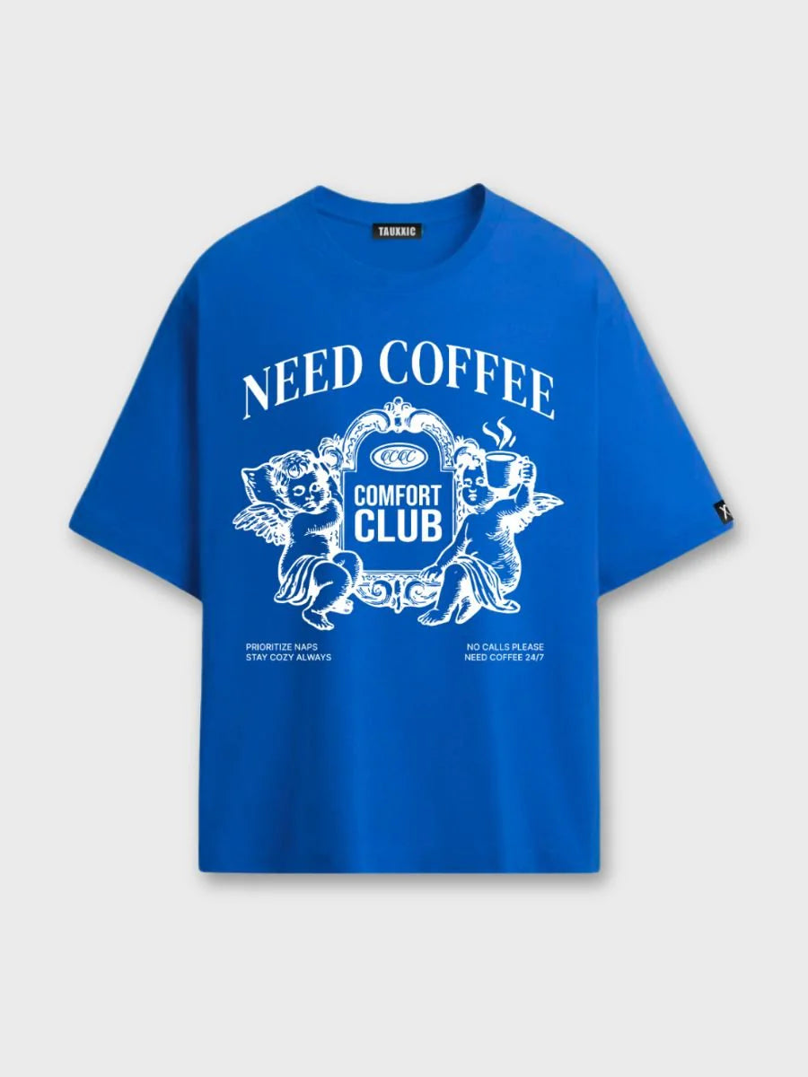 Need Coffee Oversized T-shirt