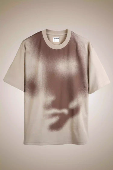 BEIGE ABSTRACT FACE