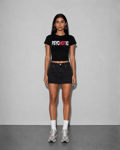 Psychotic Fitted T-shirt