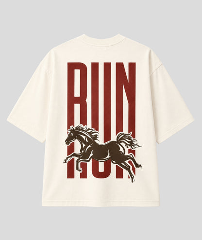 RARE THREDS PEGASUS WHITE TEE