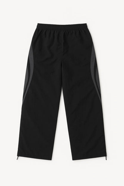 GREY WIND PARACHUTE PANTS