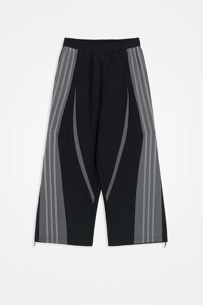 GREY WIND PARACHUTE PANTS
