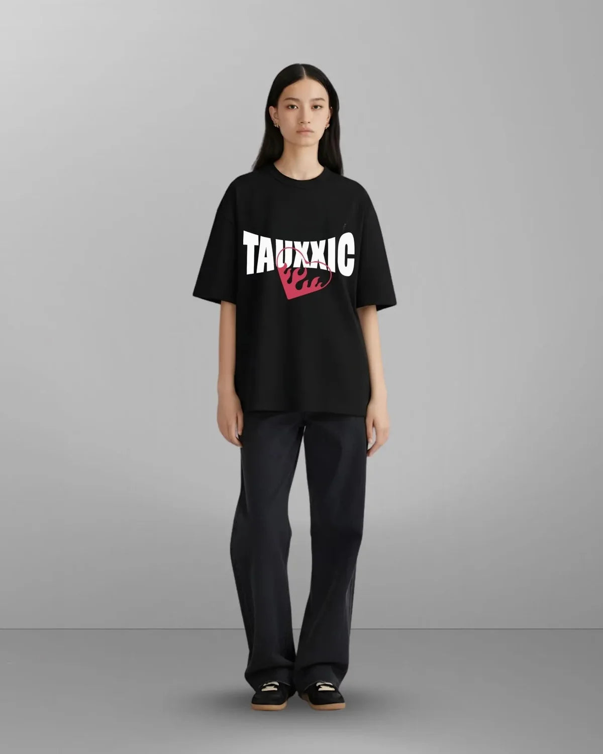 Rose Tinted Oversized T-Shirt