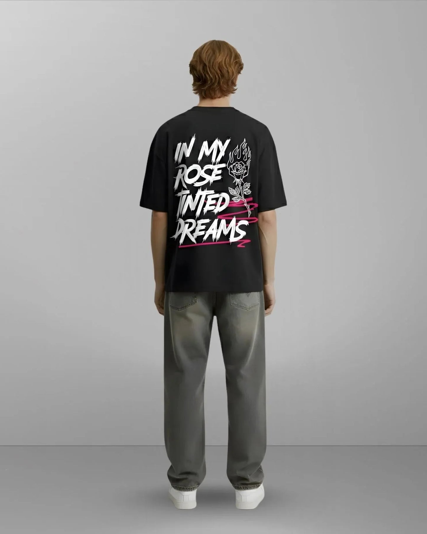 Rose Tinted Oversized T-Shirt
