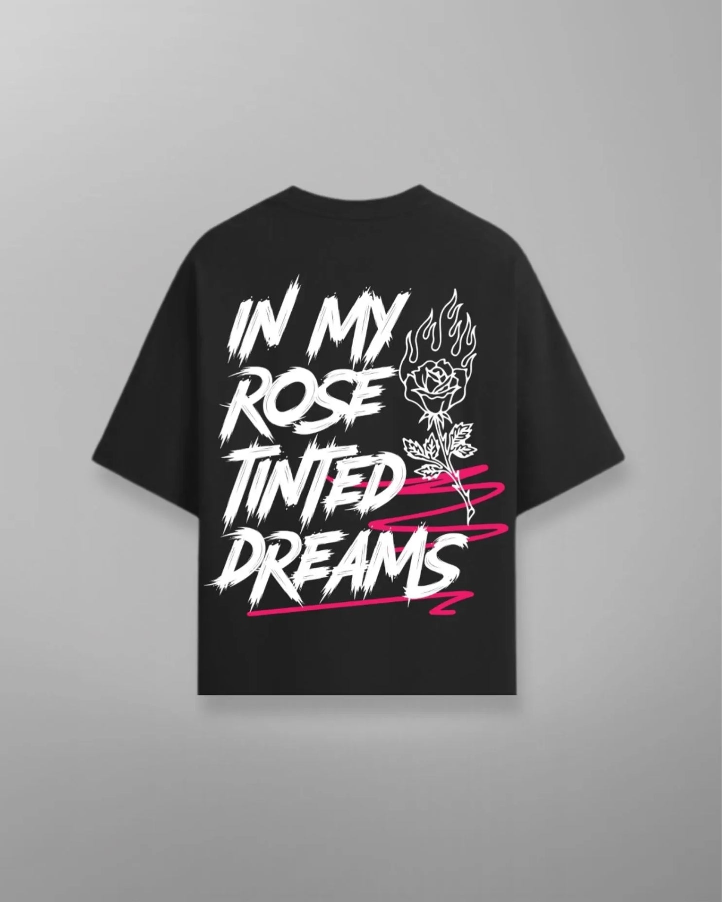 Rose Tinted Oversized T-Shirt