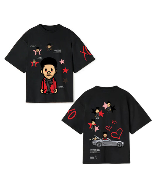 The Weeknd "Milo" Tee - Black