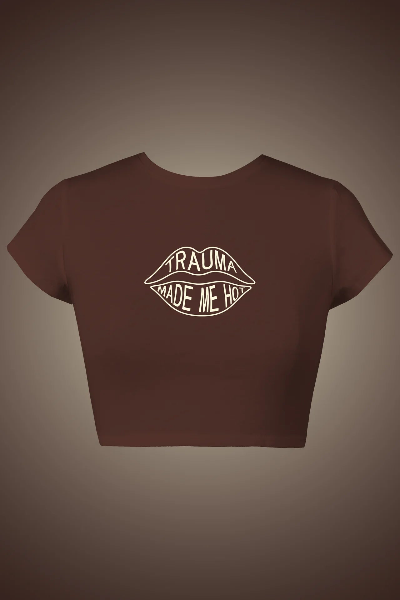 TRAUMA GRAPHIC CROP TOP