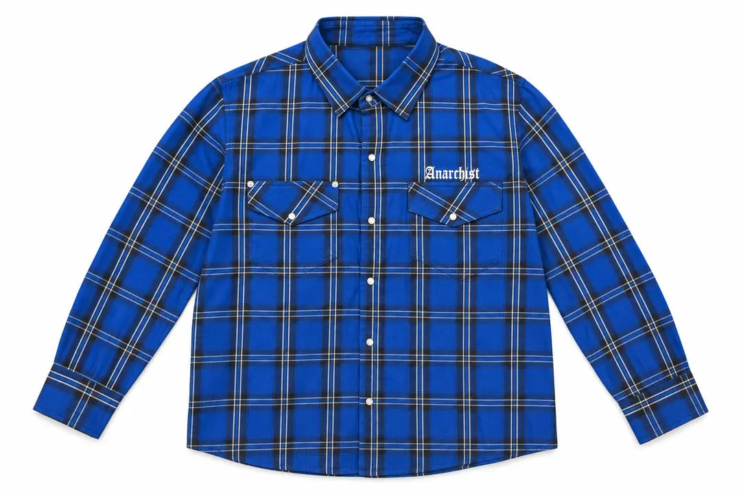 BLUE CHECKED SHIRT