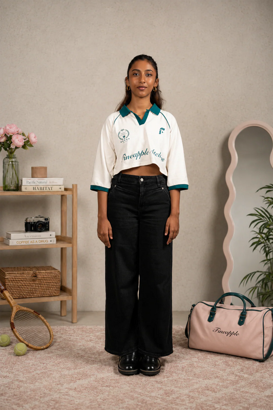 Racquet Crew Cropped Polo