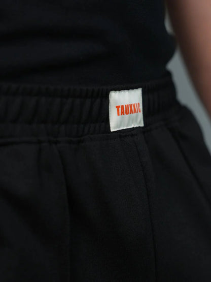 Wide Leg Lounge Pants - Black