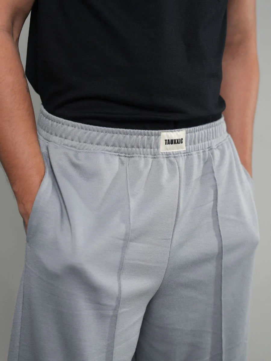 Wide Leg Lounge Pants - Grey