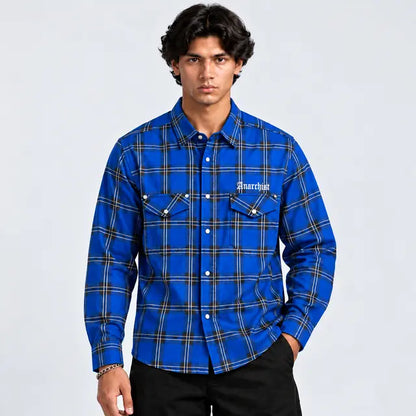 BLUE CHECKED SHIRT